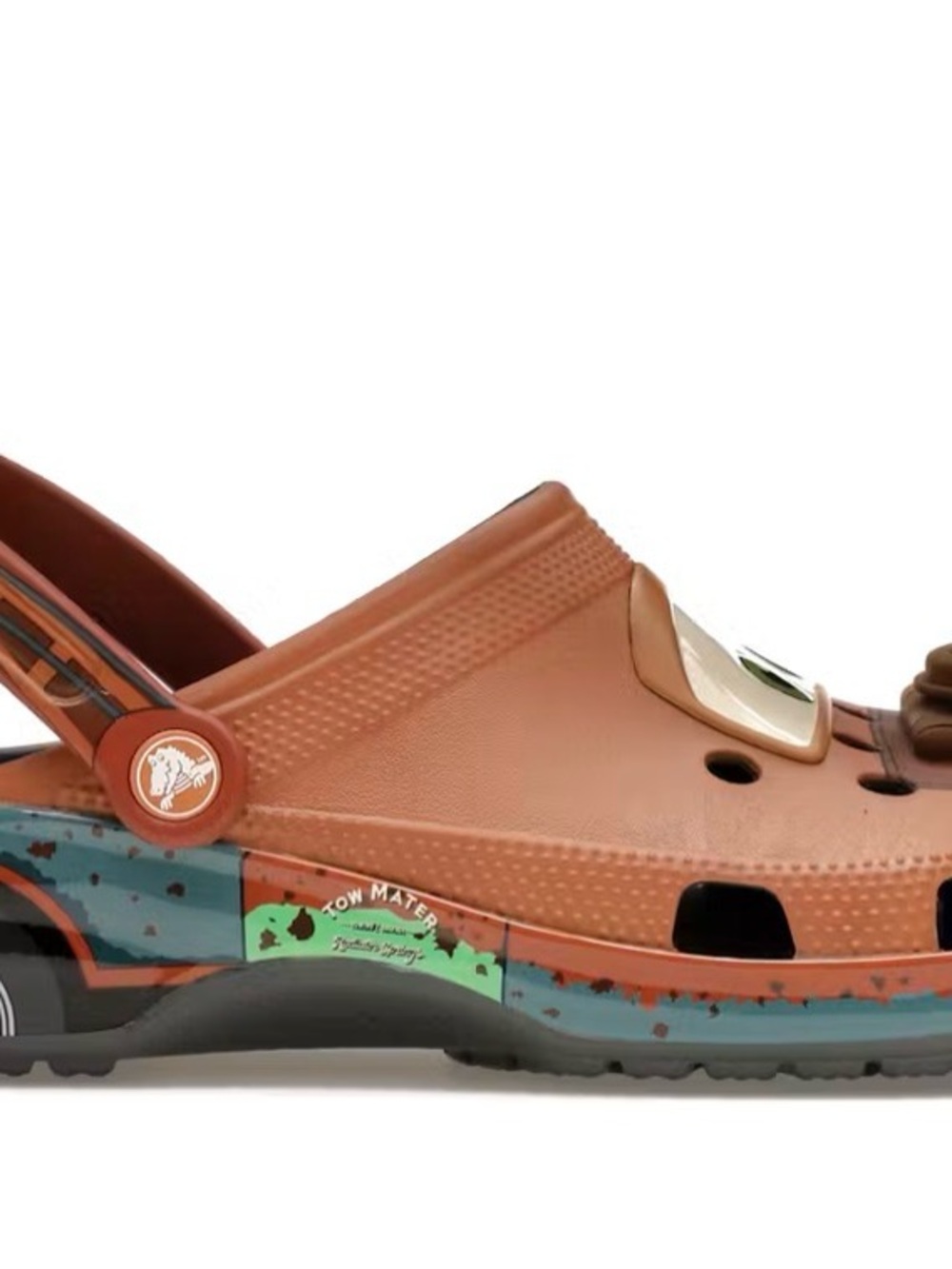 CROCS Kids' Brown Character Clog with Graphic Details - Picture 2 of 8